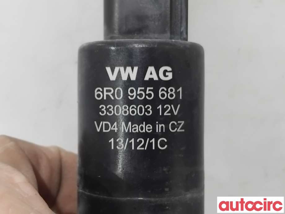 Spylerpumpe til VW Tiguan 2011-2016 (Type I, Fase 2)  (VOLKSWAGEN|6R0955681|)