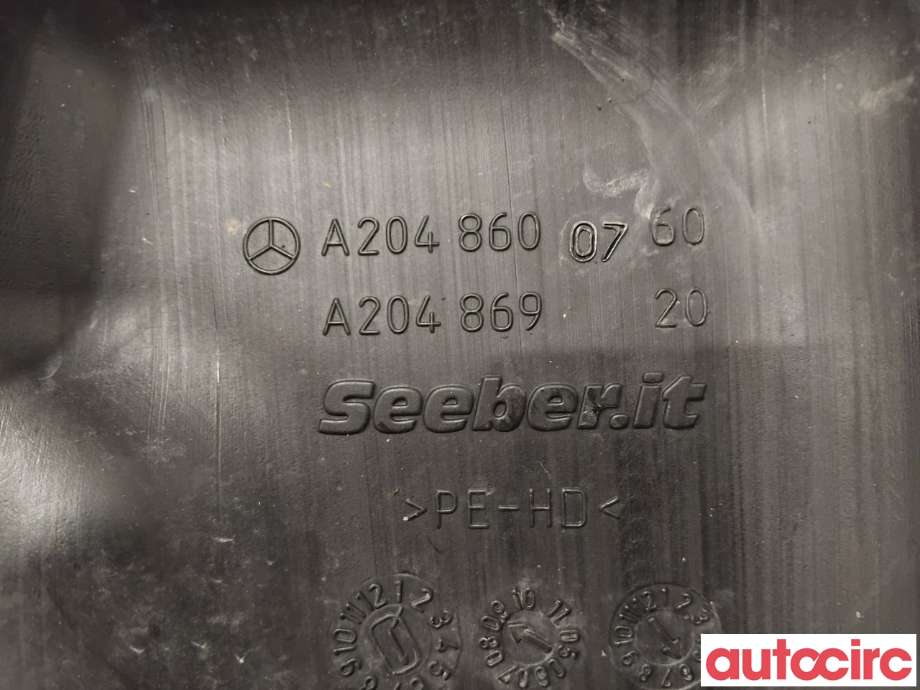 Spylertank til Mercedes E-Klasse, Coupe/Cab 2009-2013 (Fase 1) (C207) (C207) (MERCEDES|A2048691320|A2048600760|A2048690400)