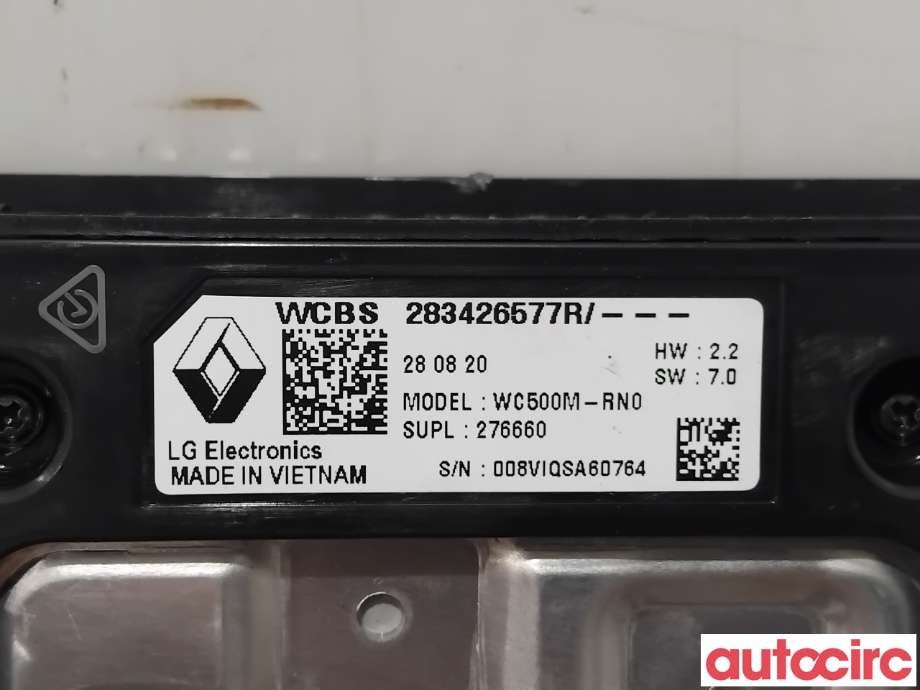 Diverse deler til Renault Zoe 2013-2019 (Fase 1)  (RENAULT|283422845R|WC500M-RN0|283426577R)