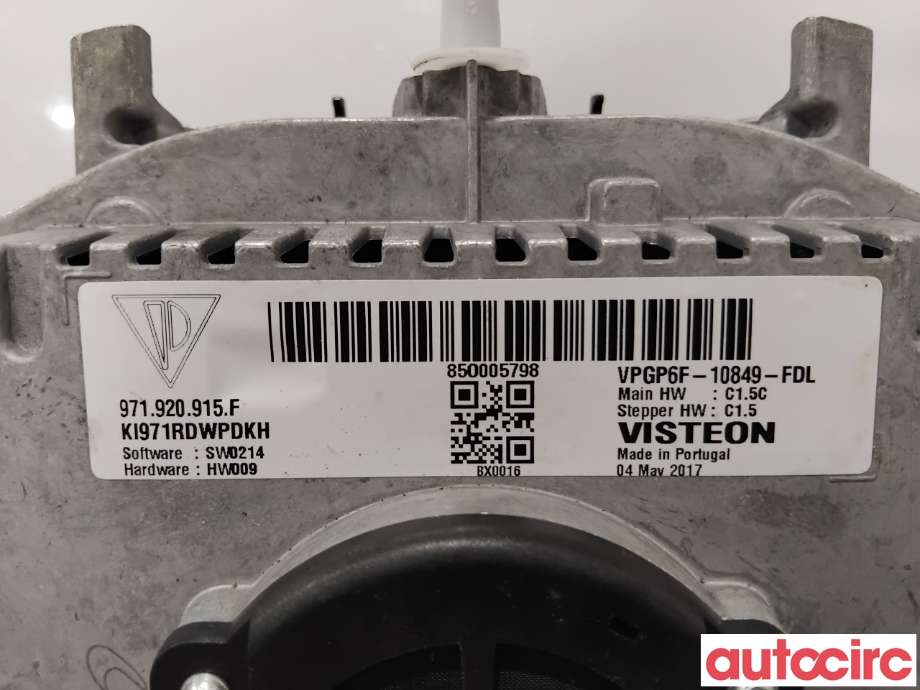 Instrumentpanel til Porsche Panamera 2017-->> (Type II) (971) (971) (PORSCHE|971920915T|VPGP6F-10849-FDL|971920915F)