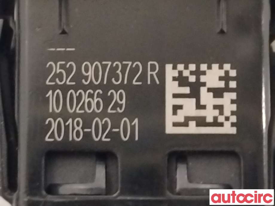 Bryter nødblink til Renault Zoe 2013-2019 (Fase 1) (RENAULT|252907372R)