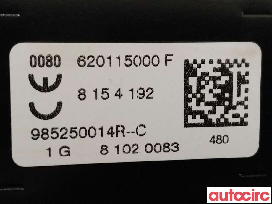 Airbag passasjer til Renault Zoe 2013-2019 (Fase 1)  (RENAULT|985250014R)