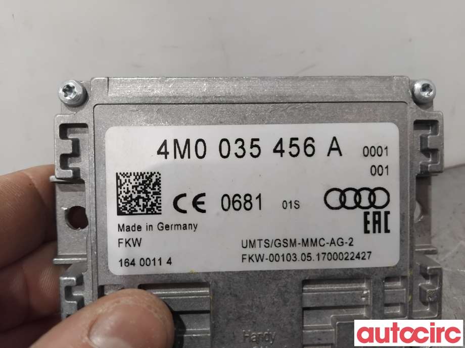 Dashbord telefon til Porsche Panamera 2017-->> (Type II) (971) (971) (PORSCHE|9A7035456||4M0035456A)