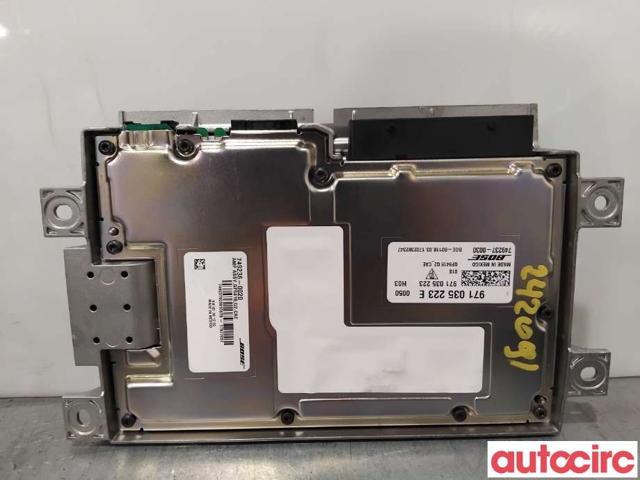 Bilstereo forsterker til Porsche Panamera 2017-->> (Type II) (971) (971) (PORSCHE|971035223E|749237-0030)