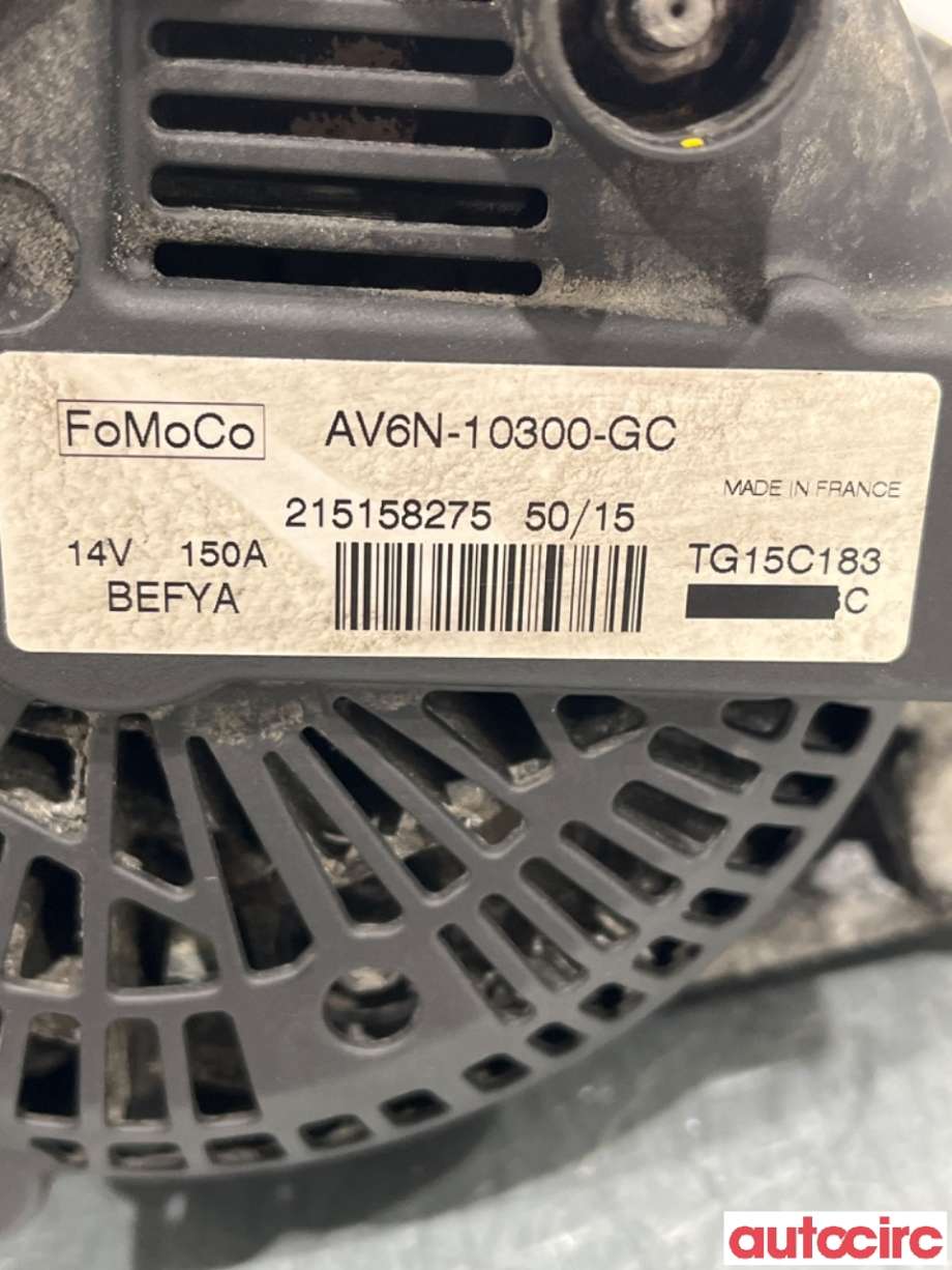 Dynamo til Ford Transit Connect 2013-2018 Type II, Fase 1  (FORD|2260730|TG15C183|1857696)