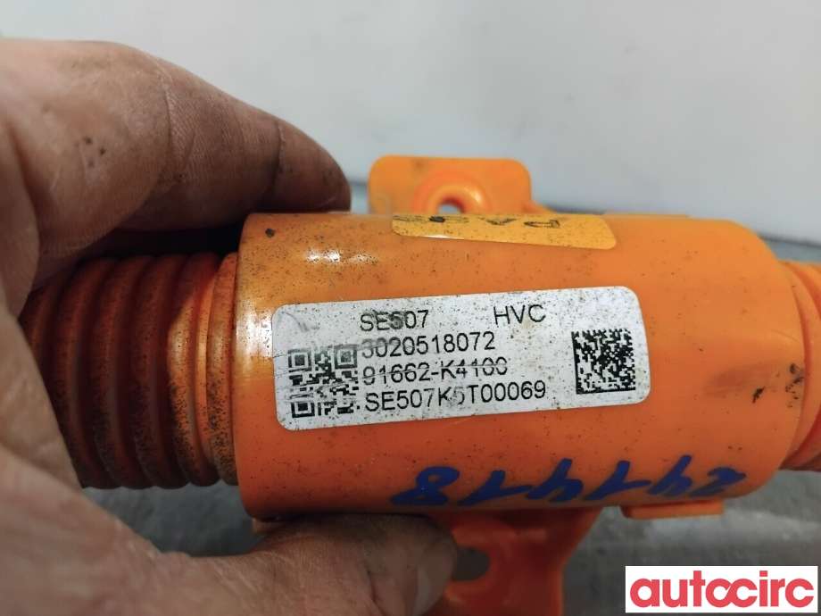 Kabel høy volt (HV) hybrid til Hyundai Kona 2017-2021 (Type I, Fase 1)  (HYUNDAI|91662K4100||91662-K4100)