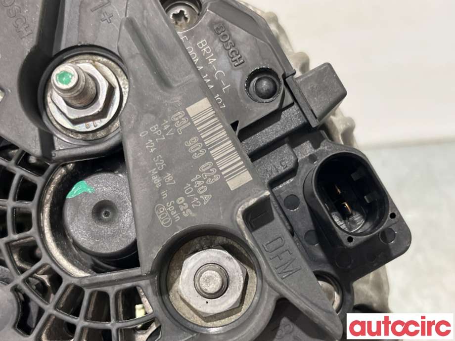 Dynamo til VW Golf VI 2008-2012  (VOLKSWAGEN|03L903023X|0124525187|03L903023)