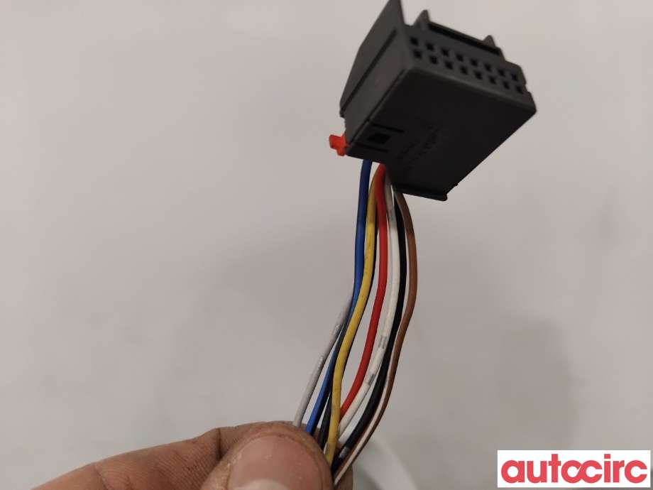 Speil høyre til Audi A3 2003-2008 (Type II, Fase 1)  (AUDI|8P1858532EB|)