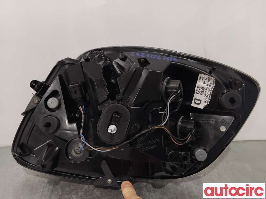 Baklykt høyre til Renault Zoe 2013-2019 (Fase 1)  (RENAULT|265509696R|26280206|265504492R)