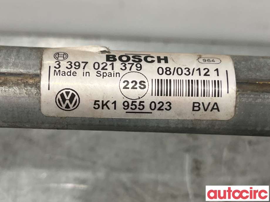 Viskermotor frontrute til VW Golf VI 2008-2012  (VOLKSWAGEN|1Q1955119C|1397220652|5K1955023)