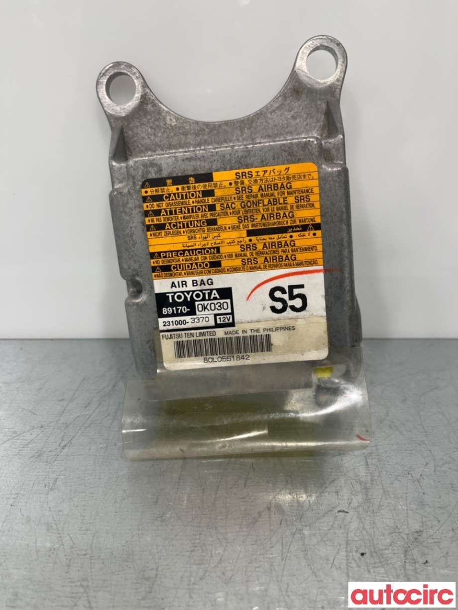 Airbag elektronikk til Toyota Hilux, 2006-2011  (TOYOTA|891700K030)