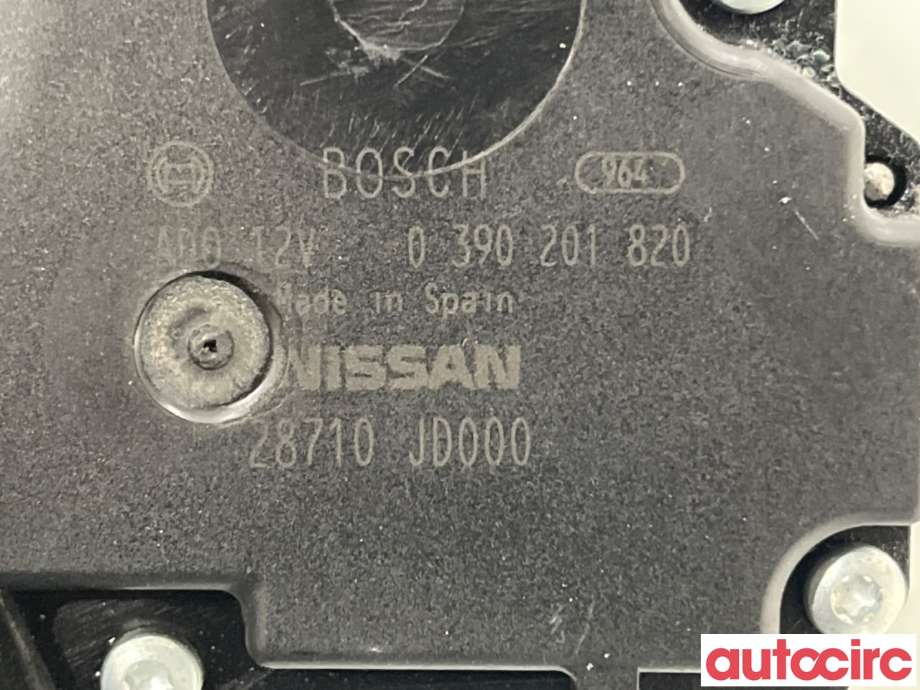 Viskermotor bakrute til Nissan Qashqai 2010-2014 (Type I, Fase 2)  (NISSAN|28710JD000|0390201820)