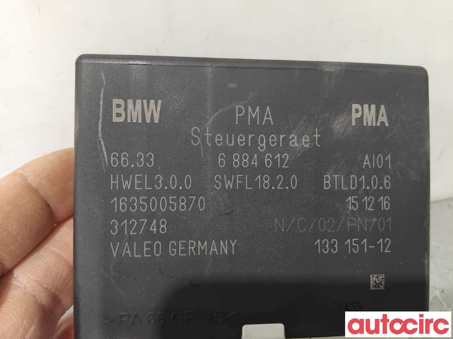 Styreenhet parkering til BMW i3 2013-2022  (BMW|66335A02F94|312748|66336884612)