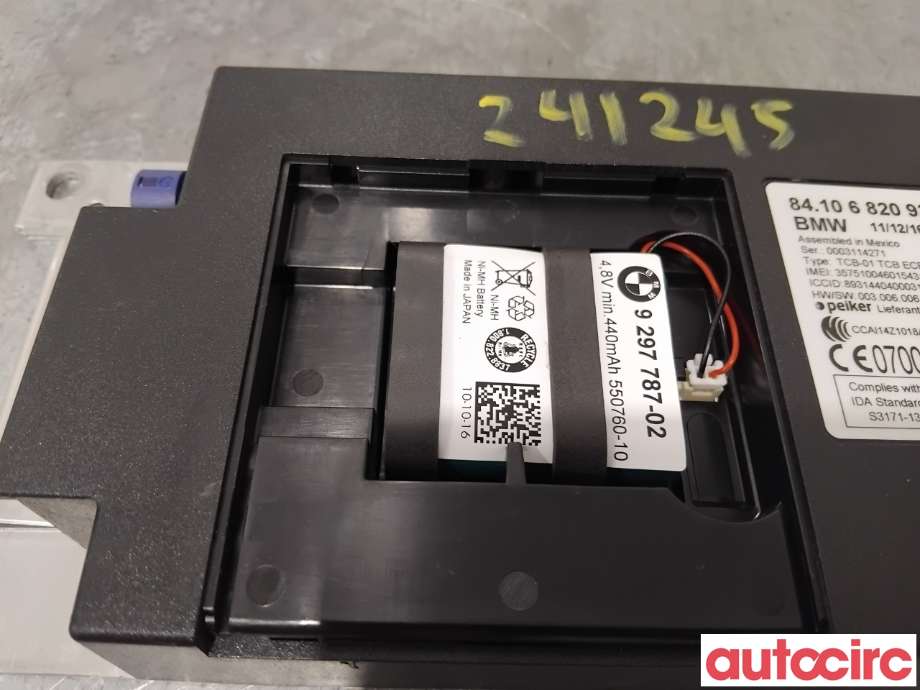Dashbord telefon til BMW i3 2013-2022  (BMW|84109362848|TCB-01|84106820931)