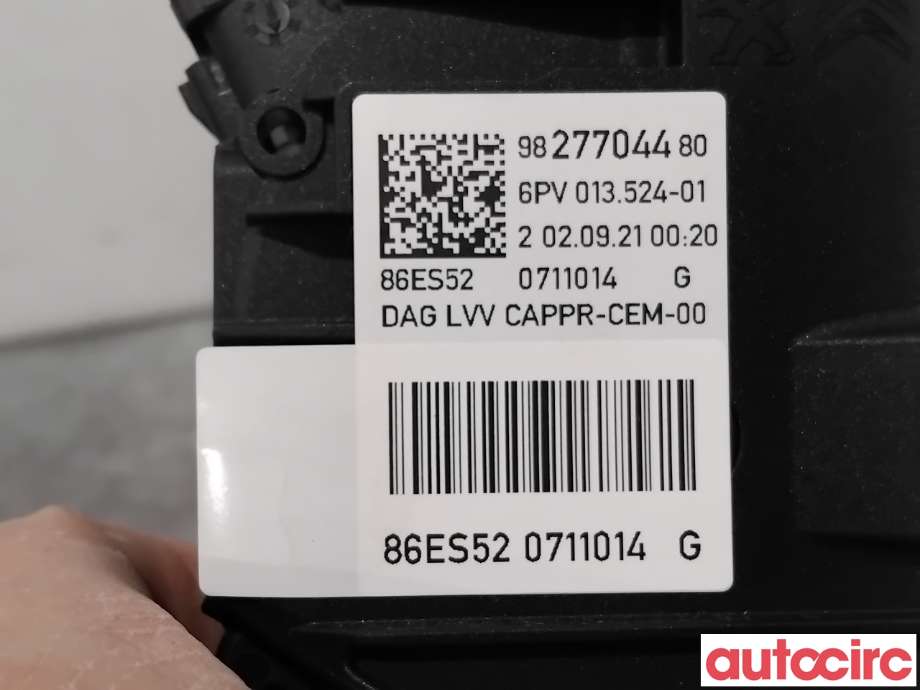 Pedal gass til Citroën C4, Spacetourer 2019-->>  (CITROEN|9827704480|6PV013524-01)