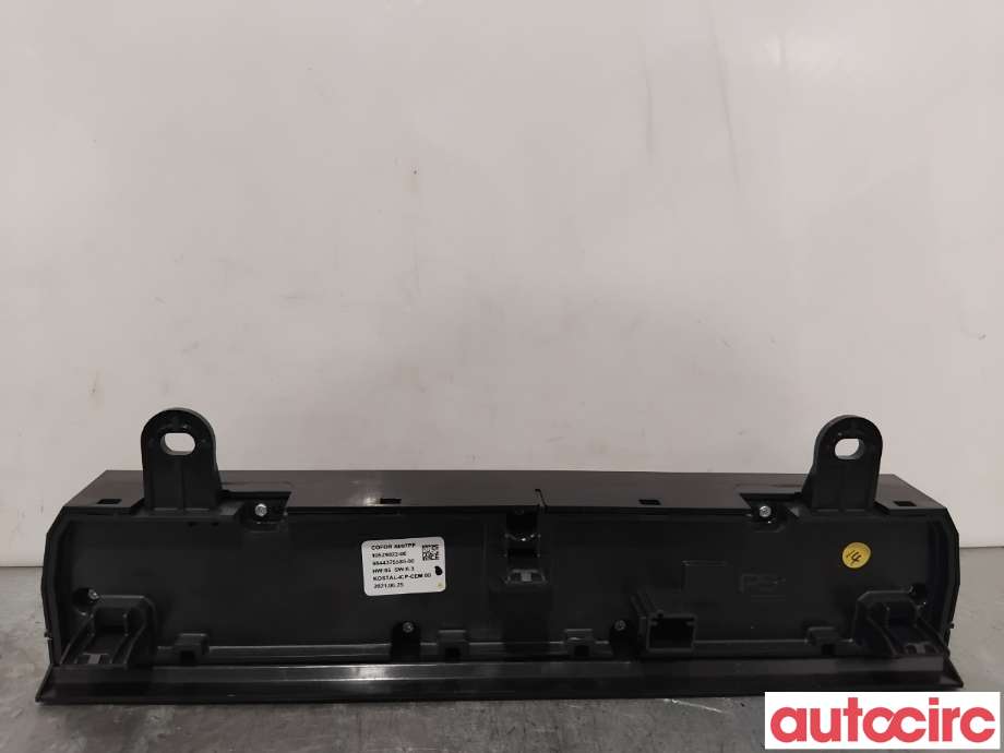 Varmeapparat betjening til Citroën C4, Spacetourer 2019-->> (CITROEN|9831632980|10529022-00|9844375580)