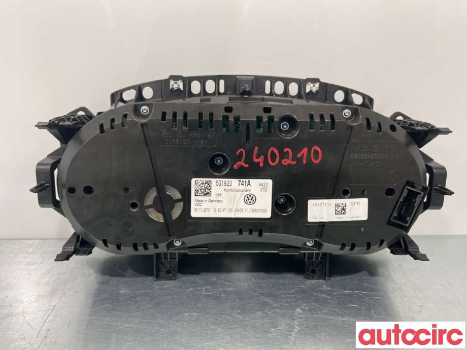 Multimedia display (MCU - Media Controller Unit) til VW Golf VII 2012-2017 (Fase 1) (VOLKSWAGEN|5G1920741A|)
