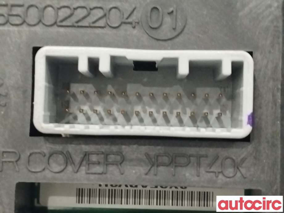 Instrumentpanel til Renault Zoe 2013-2019 (Fase 1) (RENAULT|248105950R)