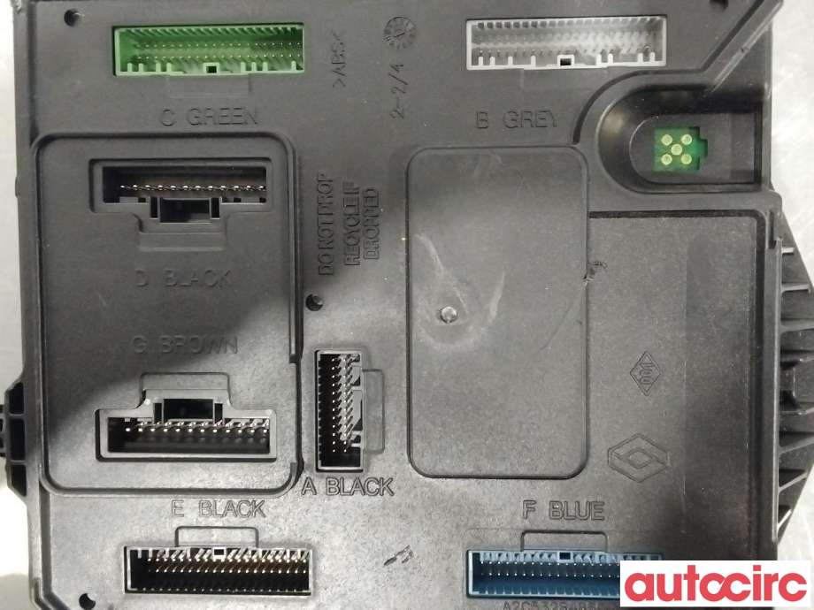 Styreenhet comfort (BCM) til Renault Zoe 2013-2019 (Fase 1)  (RENAULT|284B15472R|S180180060)