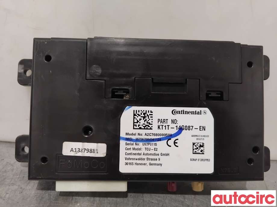Styreenhet diverse til Ford Transit Custom, 2013-2023 (Type I)  (FORD|2430550)