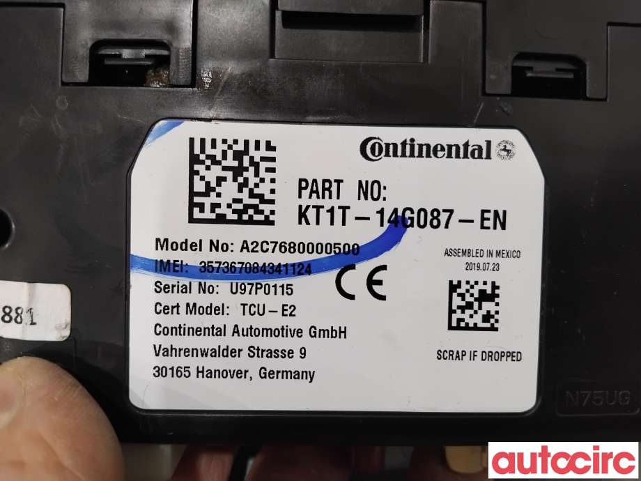 Styreenhet diverse til Ford Transit Custom 2013-2023 (Type I) (FORD|2430550|A2C7680000500|2550013)