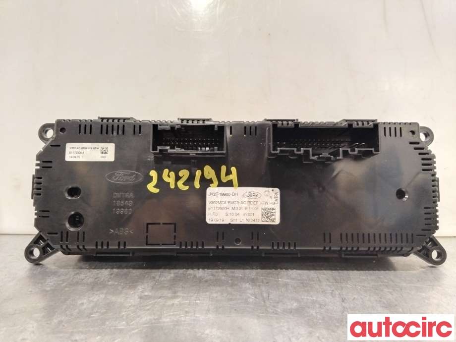 Varmeapparat betjening til Ford Transit Custom 2013-2023 (Type I)  (FORD|2473879||JK2T-19980-DH)