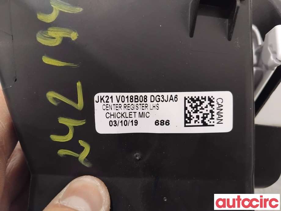 Dashbord friskluftdyse til Ford Transit Custom 2013-2023 (Type I)  (FORD|2360145||JK21V018B08DG3JA6)