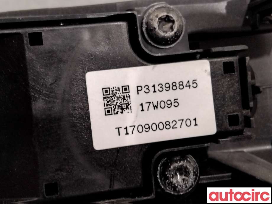 Varmeapparat betjening til Volvo V90 / V90 CC / S90 2016-->>  (VOLVO|31398845|)