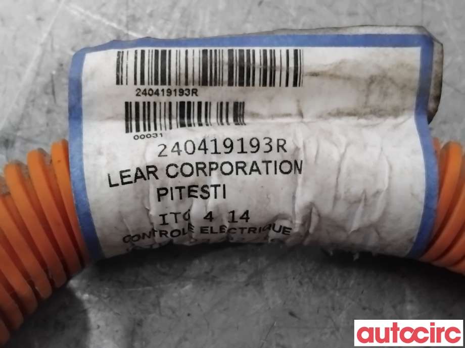 Kabel høy volt (HV) hybrid til Renault Zoe 2013-2019 (Fase 1)  (RENAULT|240419193R|)