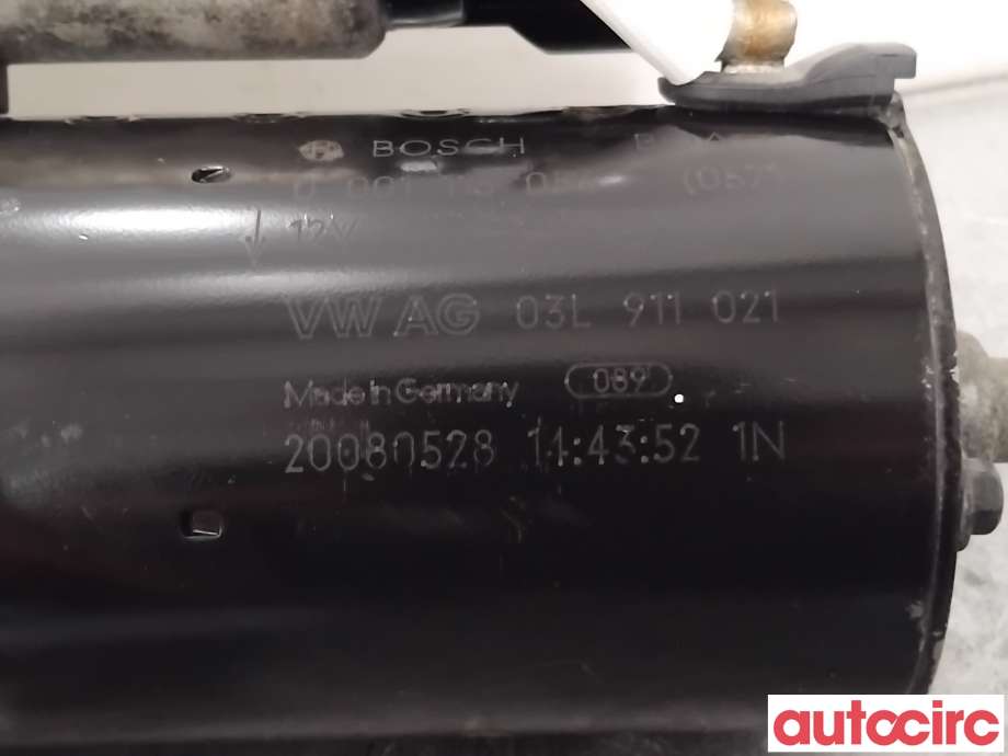 Starter diesel til Audi A4 2007-2014 (Type IV) (B8) (B8) (AUDI|03L911021CX|0001115056|03L911021HX)