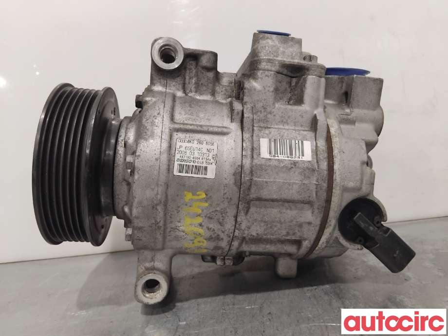 Aircondition kompressor til Audi A4 2007-2014 (Type IV) (B8) (B8) (AUDI|8K0260805L|447190-6904|8K0260805E)