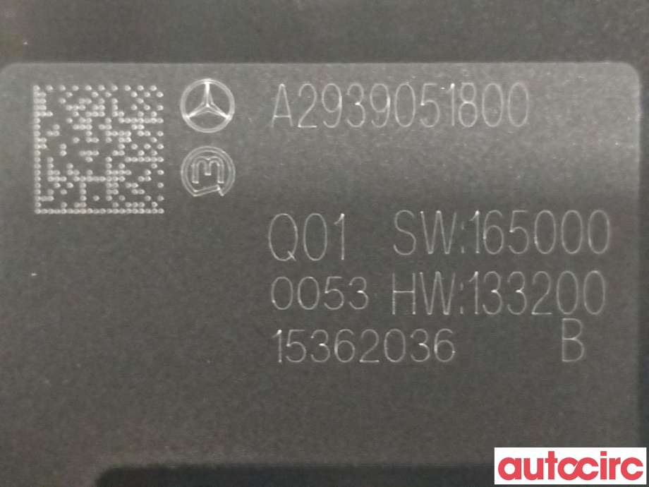 Bryter diverse til Mercedes EQC 2019-->>  (MERCEDES|A2939051800)