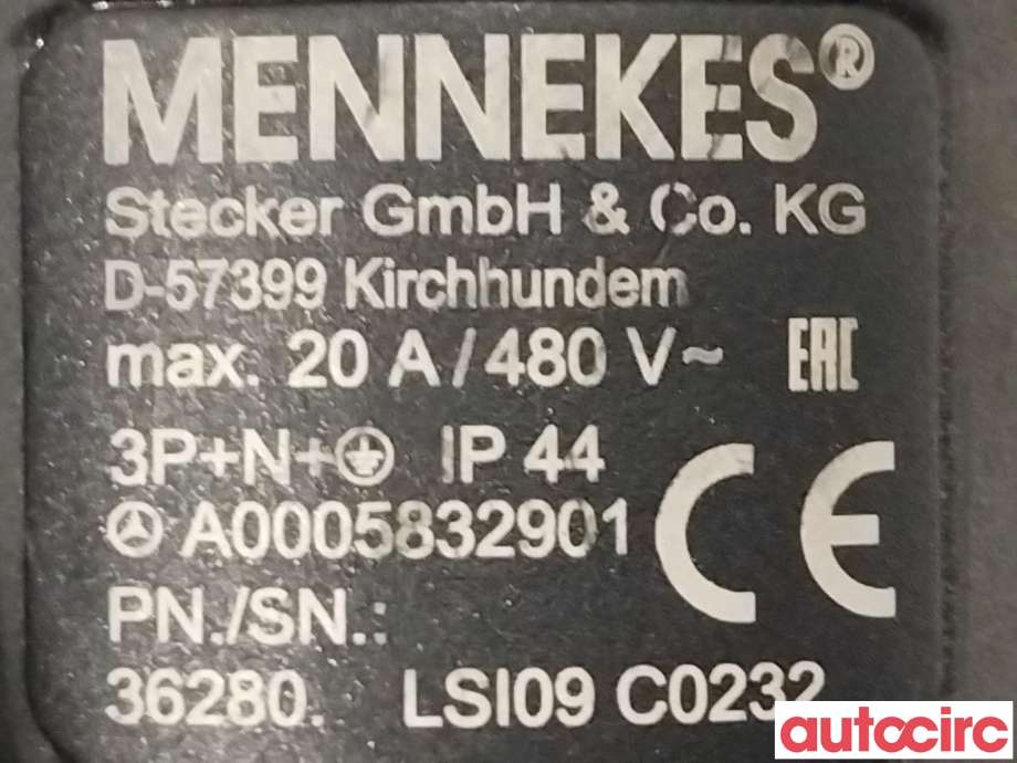 Batterilader kabel til Mercedes EQC 2019-->>  (MERCEDES|A0005832505|A0005832098|A0005832901)