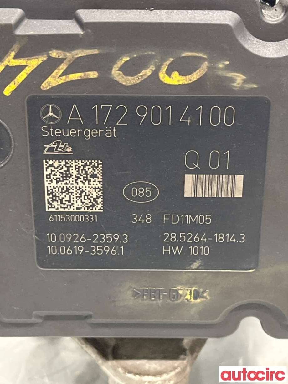 ABS sentral til Mercedes C-Klasse 2011-2014 (Fase 2) (W204) (W204) (MERCEDES|A1724312712|100212-06184|A1729014100)