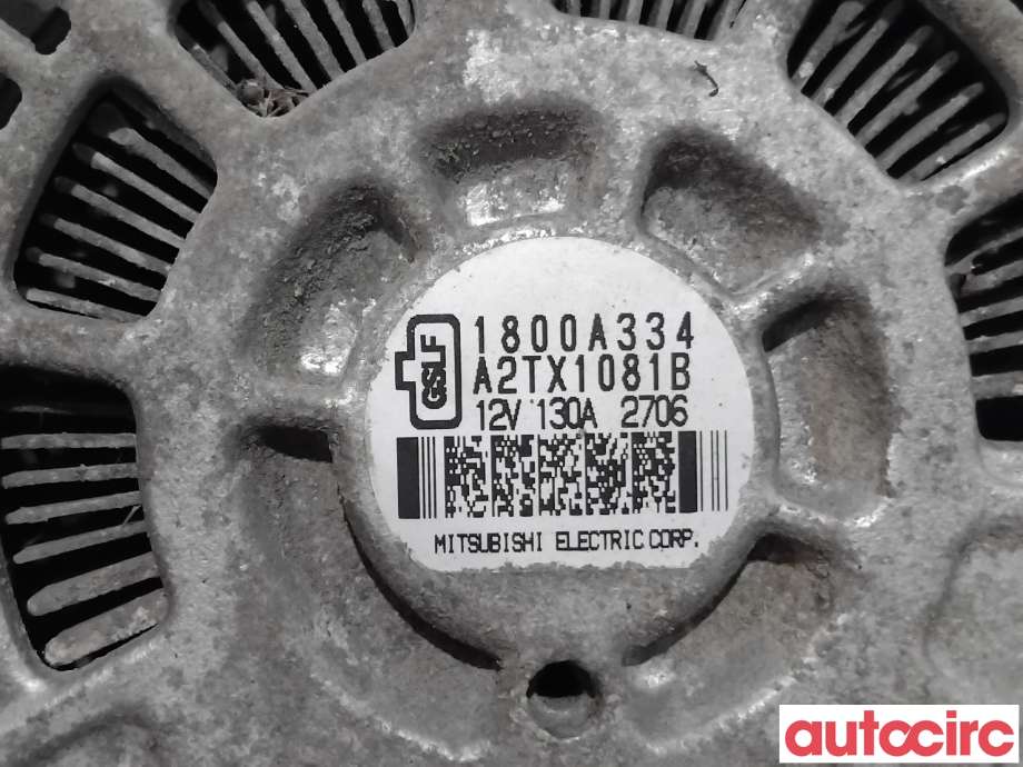 Dynamo til Mitsubishi Outlander 2012-2015 (Type III, Fase 1)  (MITSUBISHI|1800A431|A2TX1081B|1800A334)