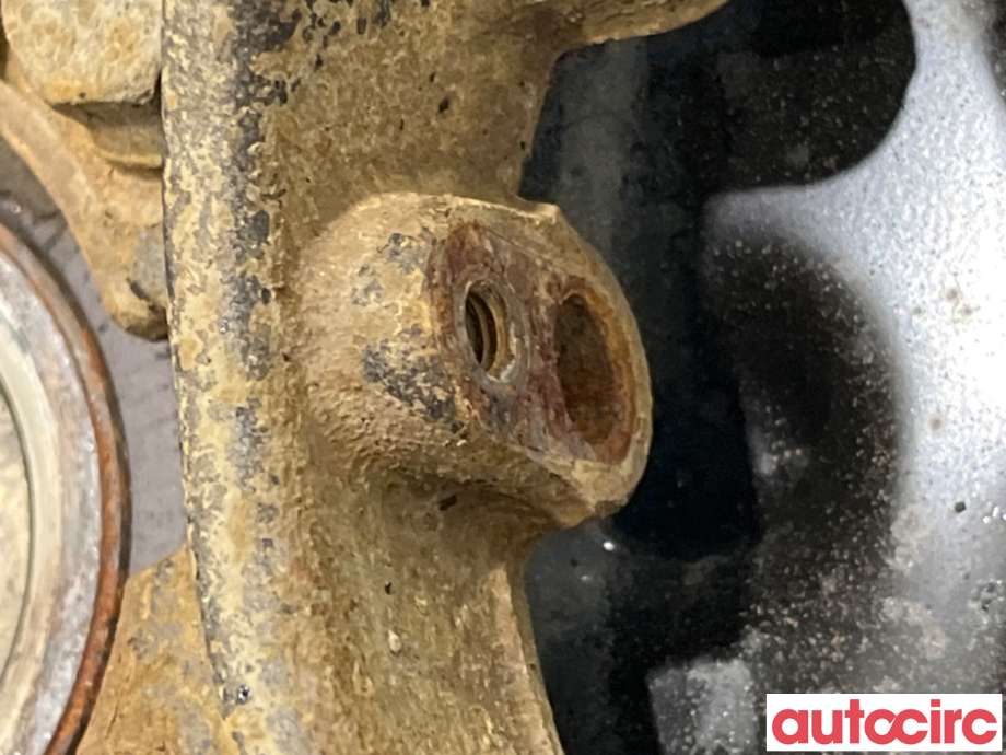 Hjulspindel høyre foran til Nissan Qashqai 2014-2021 (Type II)  (NISSAN|400144EA0A|)