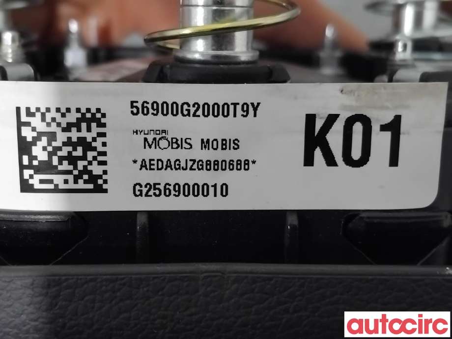 Airbag rattpute til Hyundai Ioniq Electric 2019-->> (Fase 2)  (HYUNDAI|56900G2000T9Y|)