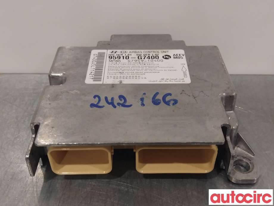 Airbag elektronikk til Hyundai Ioniq Electric 2019-->> (Fase 2)  (HYUNDAI|95910G7500|95910G7400)