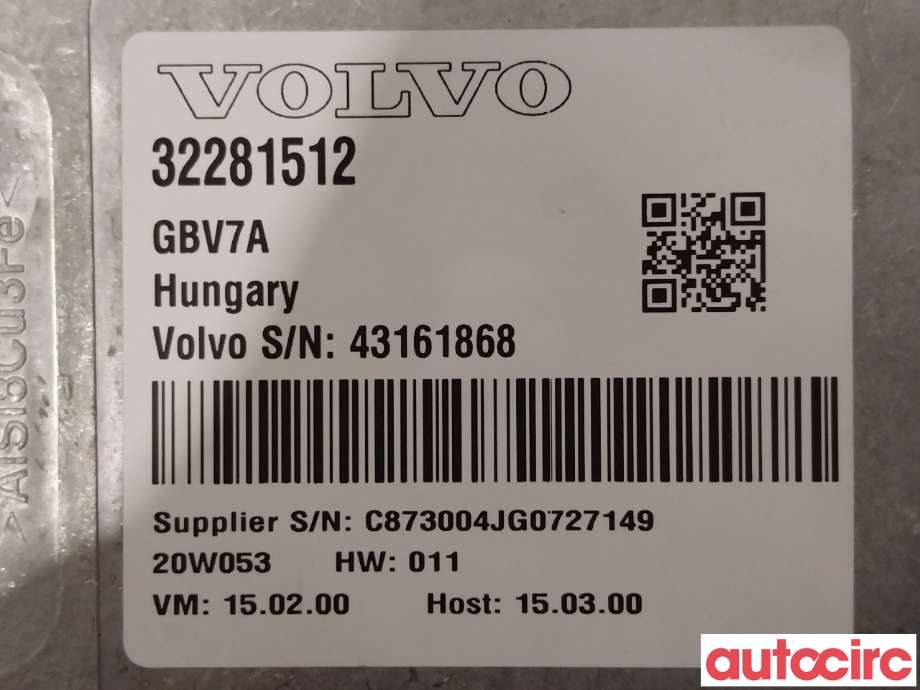 Styreenhet diverse til Polestar 2 2020-->>  (POLESTAR|32281512)