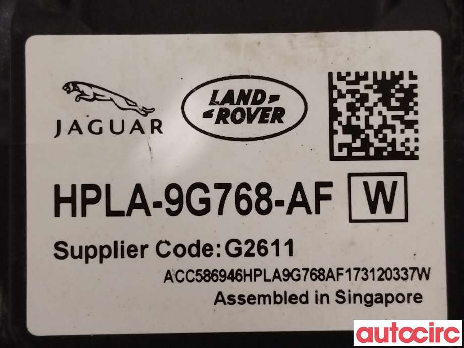 Sensor radar til Land Rover Discovery 2017-->> (Type V)  (LAND-ROVER|LR081490||HPLA9G768AF)