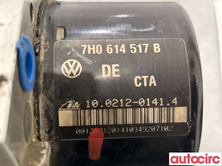 ABS sentral til VW Transporter / Caravelle 2009-2015 (Fase 2) (T5) (T5) (VOLKSWAGEN|7H0614517B|100926-03183)