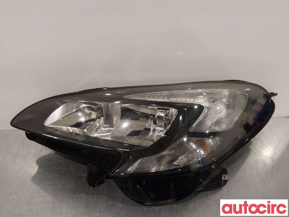 Frontlykt venstre halogen til Opel Corsa E, 2015-2019  (OPEL|39108222)