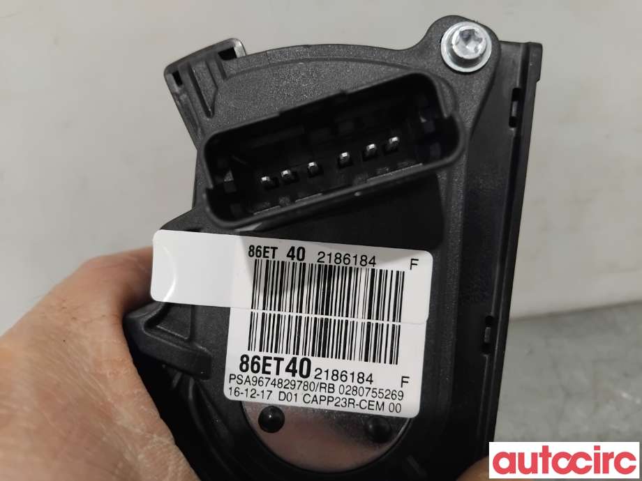 Pedal gass til Peugeot Expert 2016-->> (Type III)  (PEUGEOT|9836042280|0280755269|9674829780)