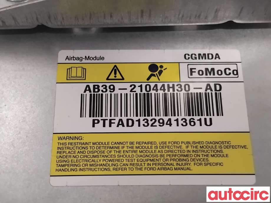 Airbag passasjer til Ford Ranger 2012-2015  (FORD|1743320||2323189)