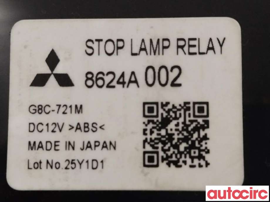 Rele lys til Mitsubishi ASX 2010-2019  (MITSUBISHI|8624A002)
