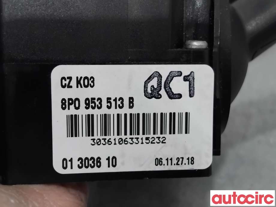 Bryter blink til Audi A3 2003-2008 (Type II, Fase 1)  (AUDI|8P0953513D||8PO953513B)