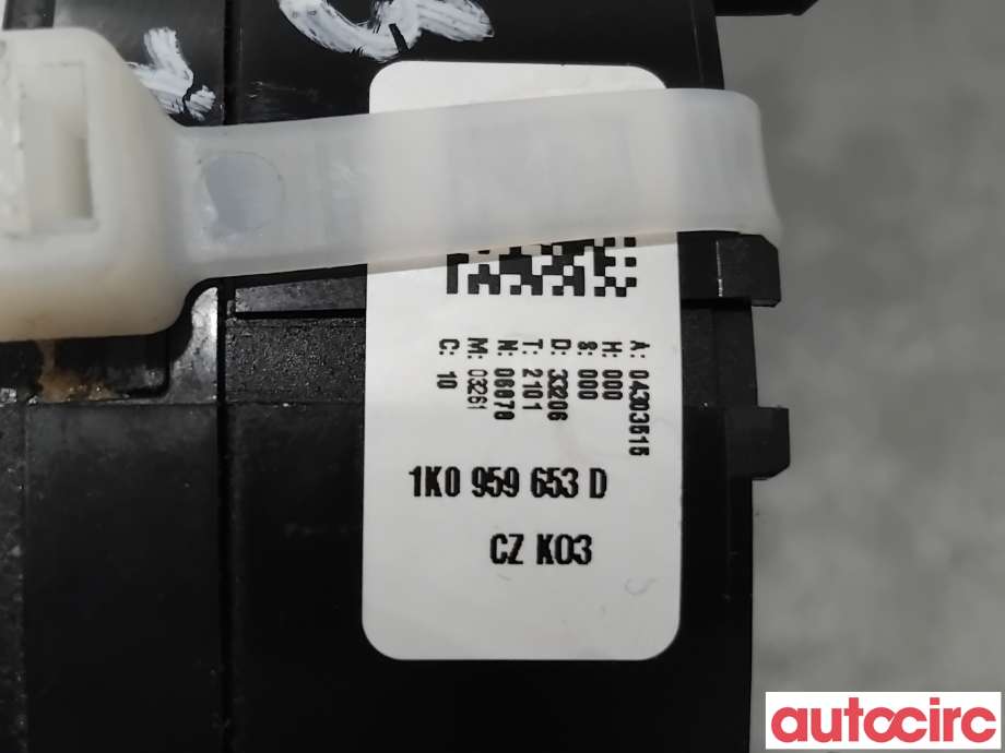 Airbag slepering til Audi A3 2003-2008 (Type II, Fase 1)  (AUDI|1K0959653D|)