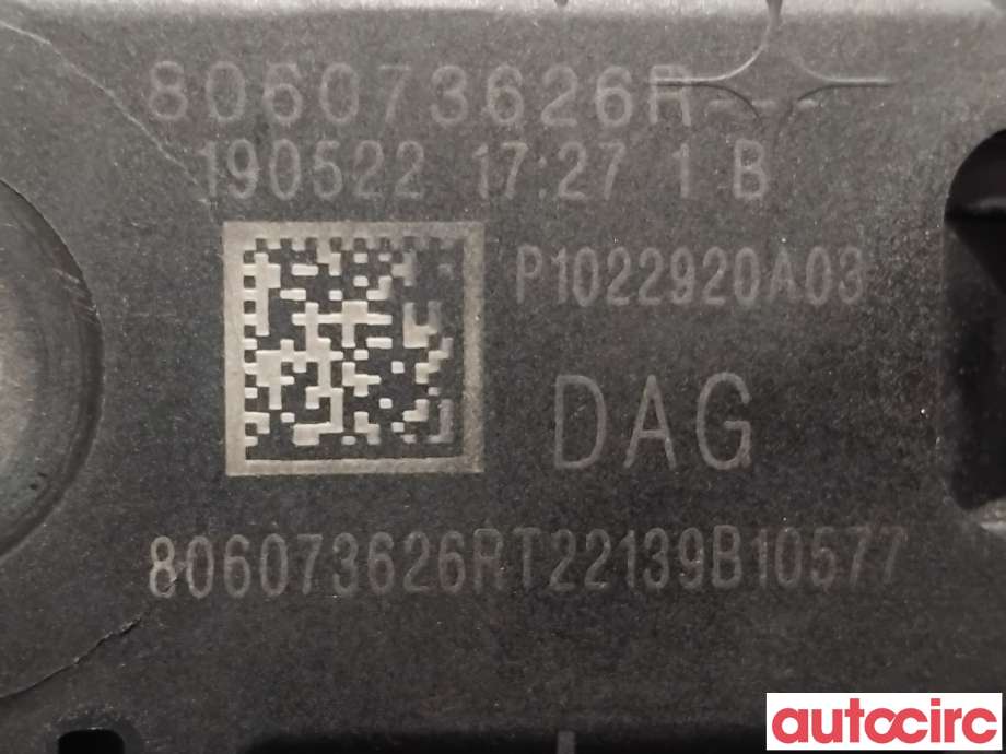Dørhåndtak utv venstre foran til Renault Megane 2016-->> Type IV  (RENAULT|808472390R|806073626R|806075917R)