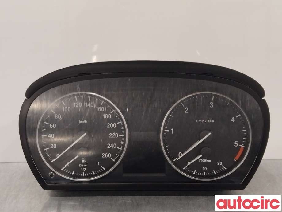 Instrumentpanel til BMW 3-Serie, 2005-2011 (E90/E91/E92/E93) (E90/E91/E92/E93) (BMW|62109316127)