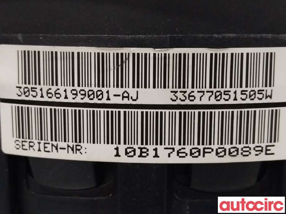 Airbag rattpute til BMW 3-Serie 2005-2011 (E90/E91/E92/E93) (E90/E91/E92/E93) (BMW|32306884672|305166199001-AJ)